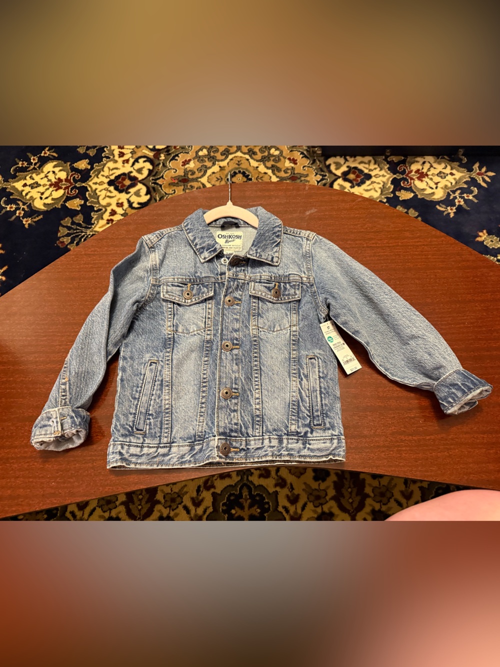 OshKosh B'gosh Light Wash Denim Jacket - Blue